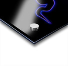 Neon Silhouette Of An Egret Acrylic print