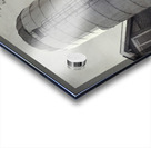 Front View Of Upland Silo Acrylic print