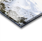 Snow Dwarfed Bench Impression Acrylique