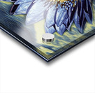 Blue Abstract Waterlily  Acrylic print