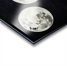 Moon Trio Black and White Acrylic print