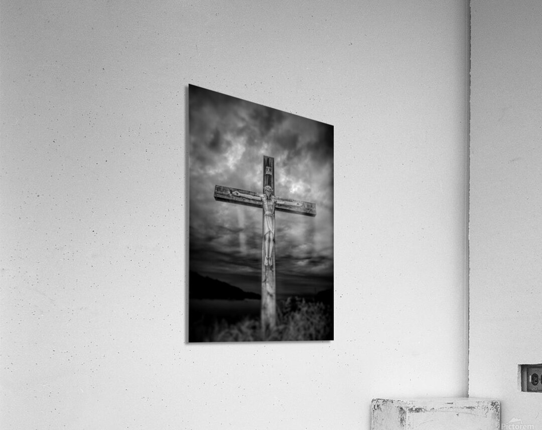 With Me The Storm Is Calm Impression acrylique