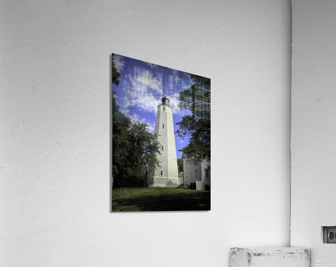 Sandy Hook Lighthouse Tower  Impression acrylique