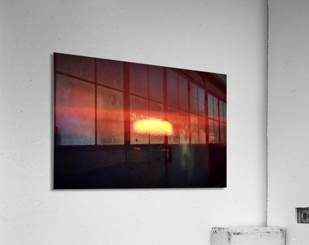 What Happened To The Sunset Acrylic Print