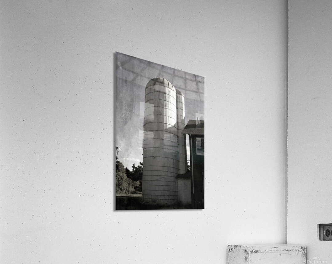 Silos At Upland Acrylic Print