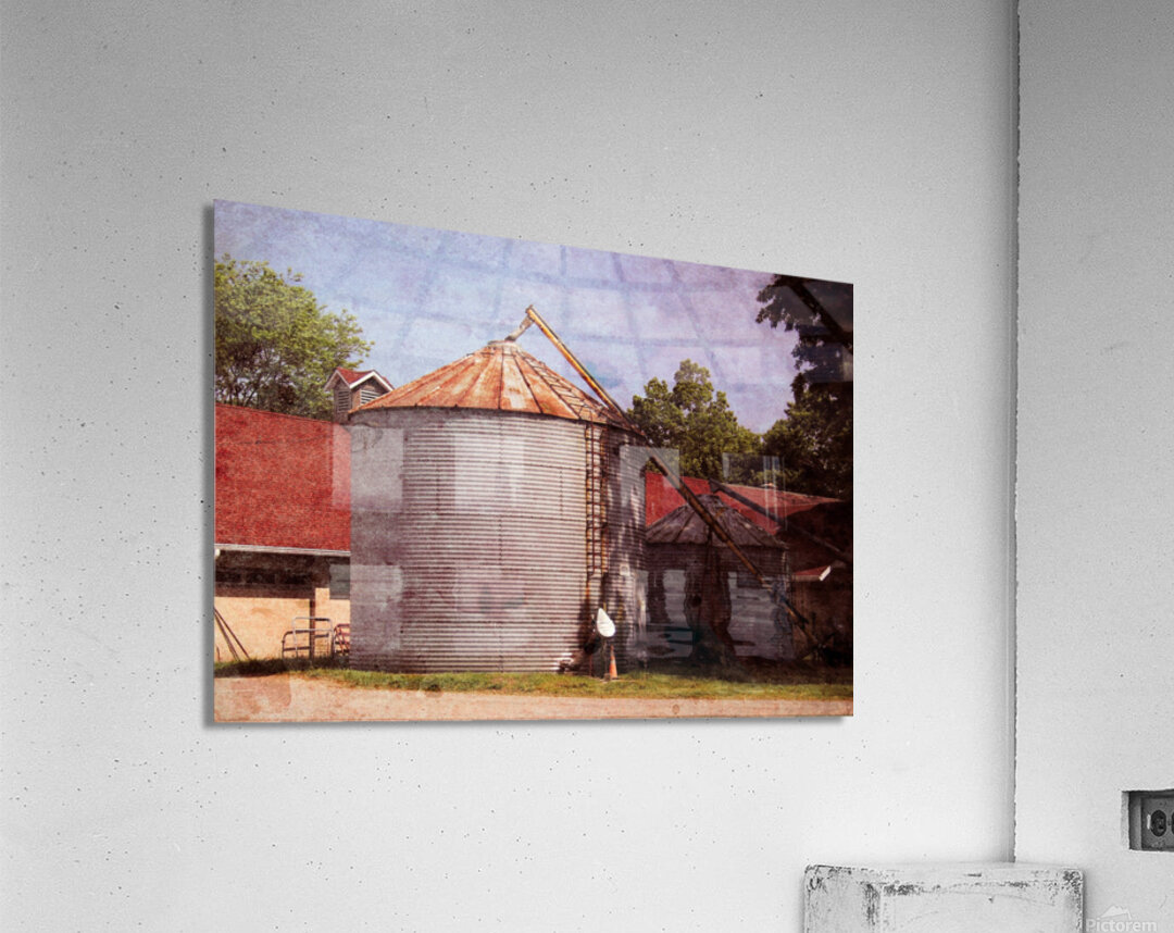 Metal Silo Impression acrylique