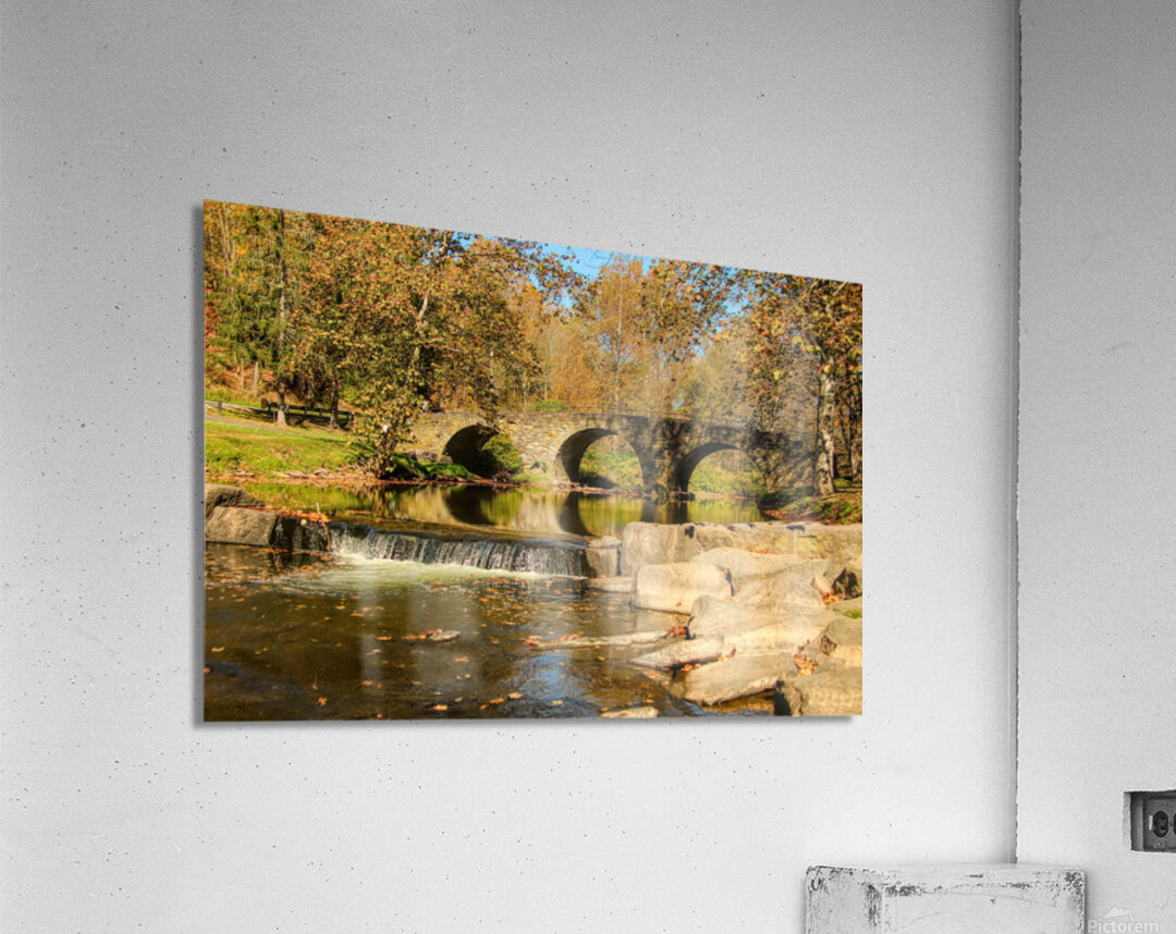 Stone Arch Bridge Impression acrylique