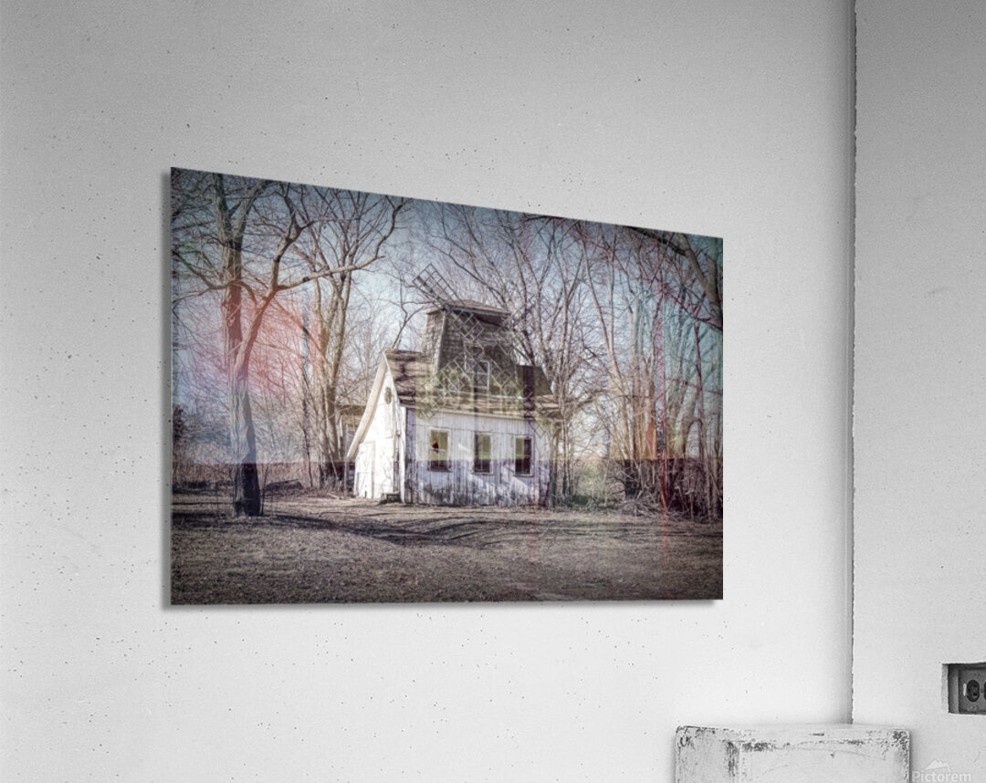 Baiting Hollow Windmill  Acrylic Print