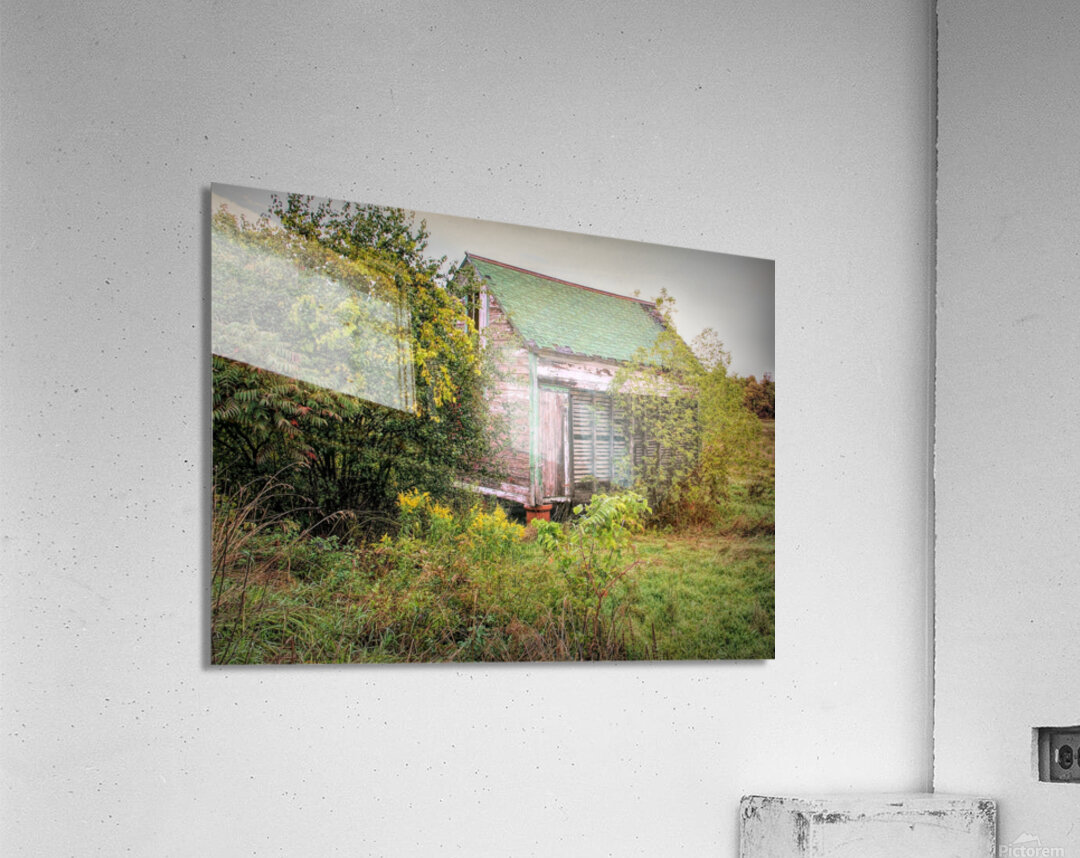 Forgotten Shed  Impression acrylique