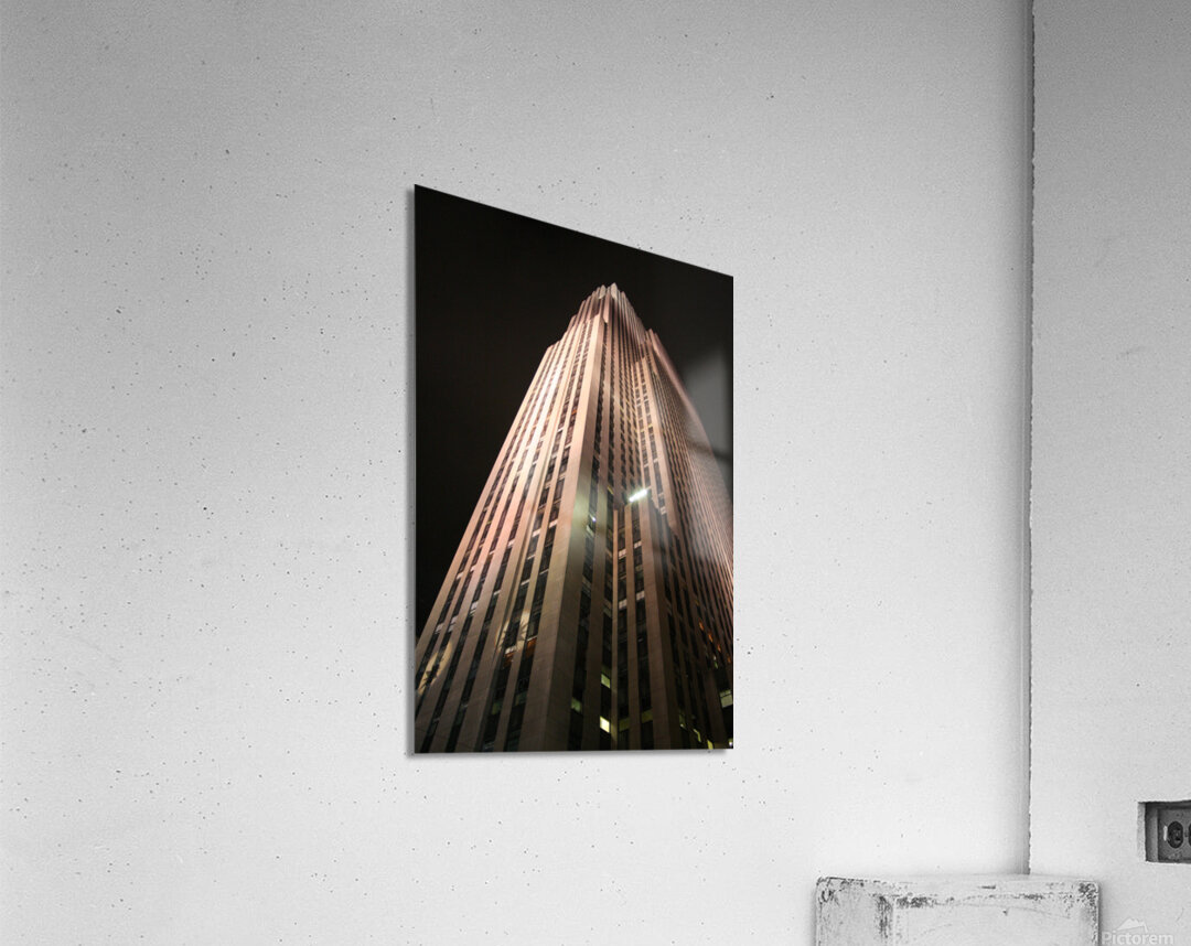 30 Rockefeller Plaza Acrylic Print