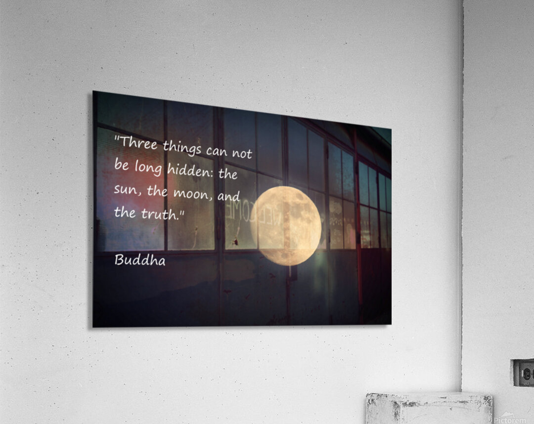 The Truthful Moon Acrylic Print