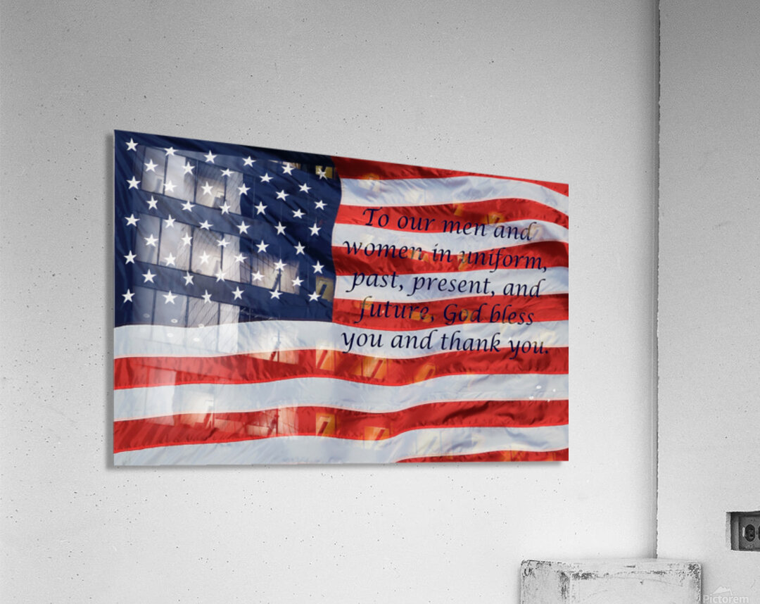 In Honor Of Veterans Acrylic Print