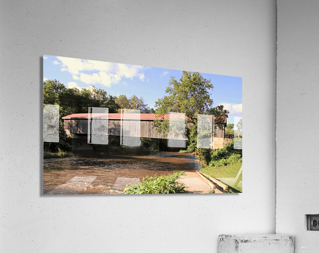 Hamden Covered Bridge Impression acrylique