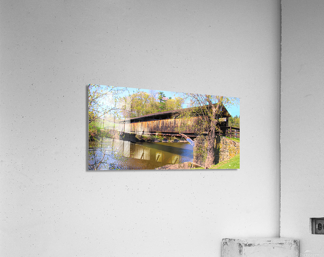 Perrine s Covered Bridge Acrylic Print