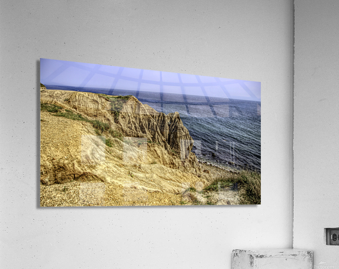 Erosion At Camp Hero Acrylic Print