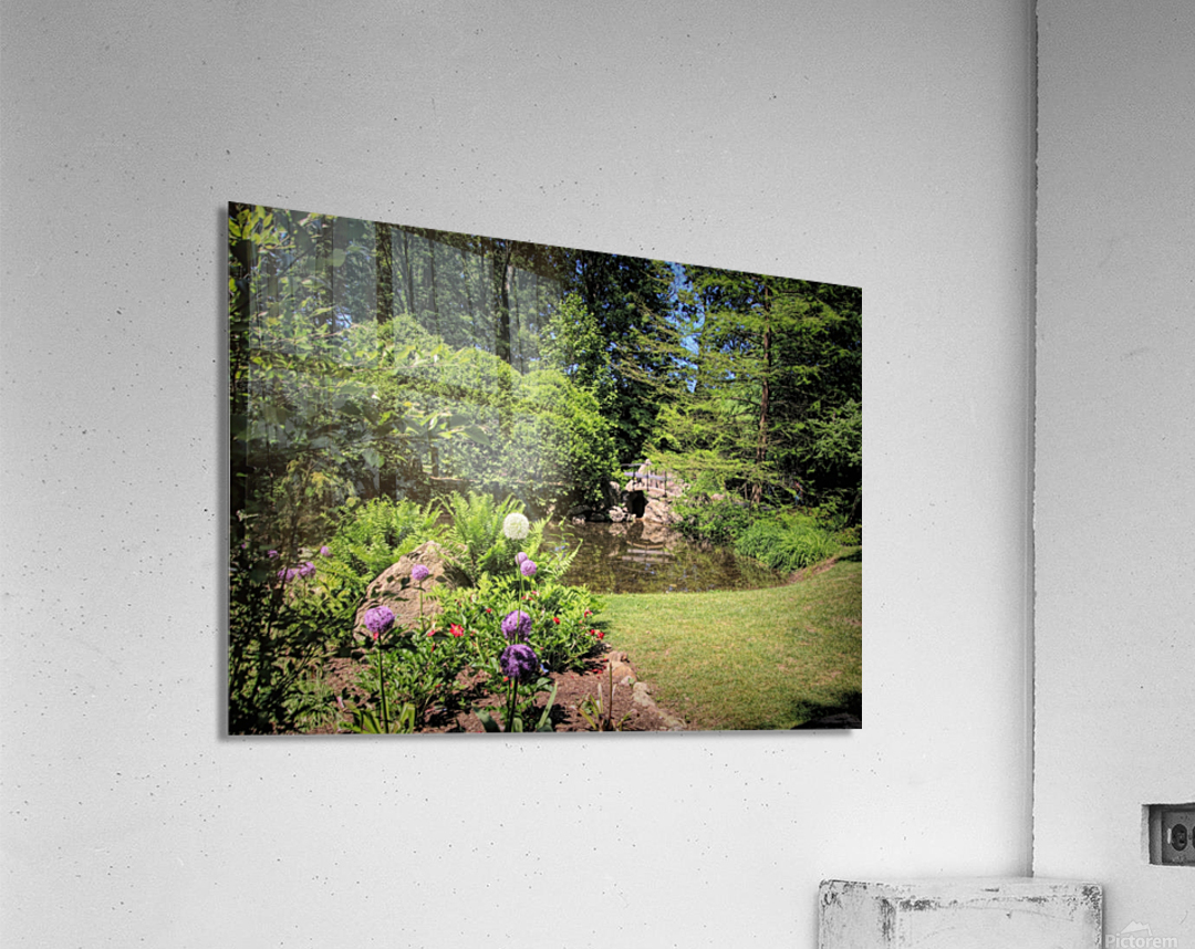 Tranquil Garden Impression acrylique