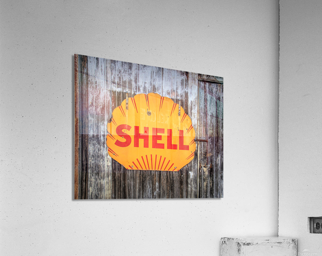 Shell On A Shed Impression acrylique