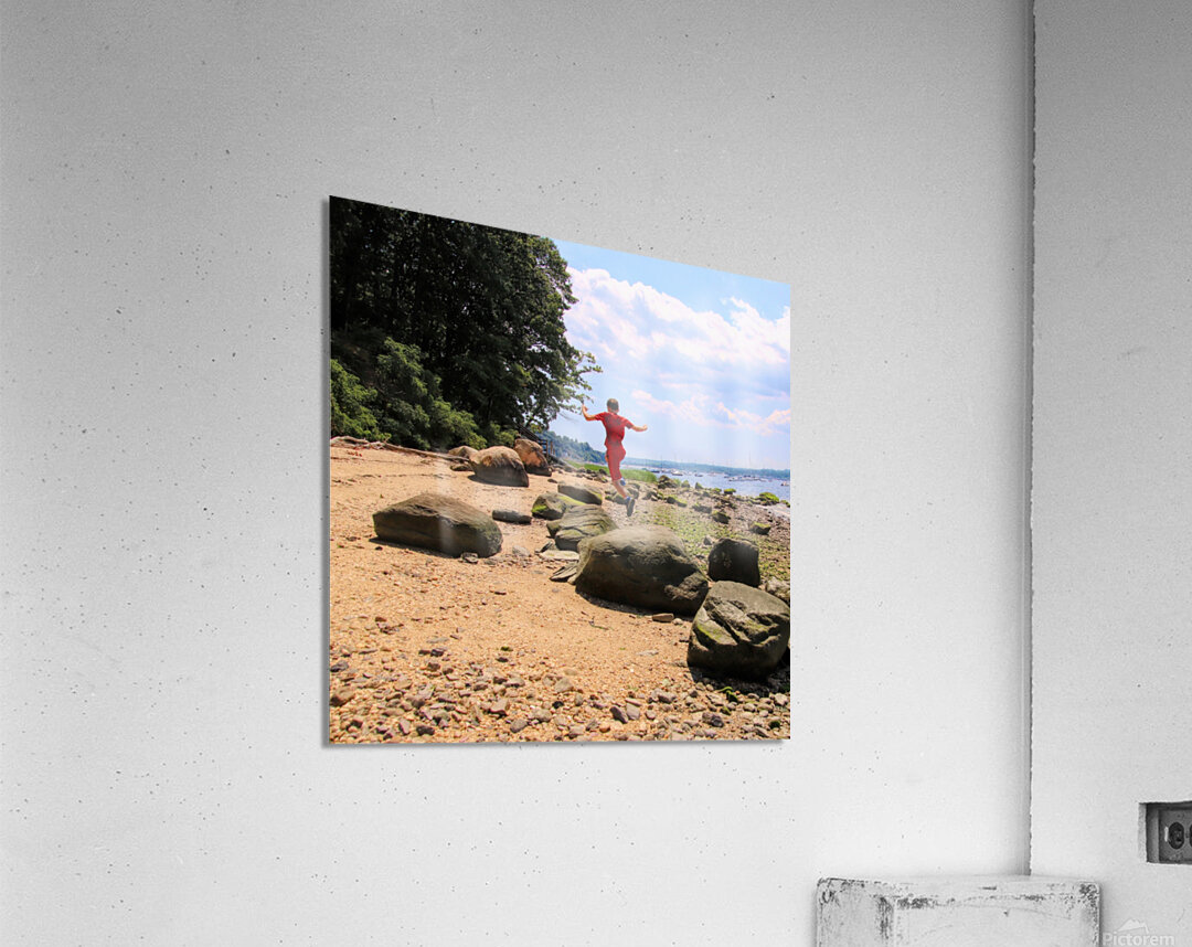 To Be Free Like A Kid Impression acrylique