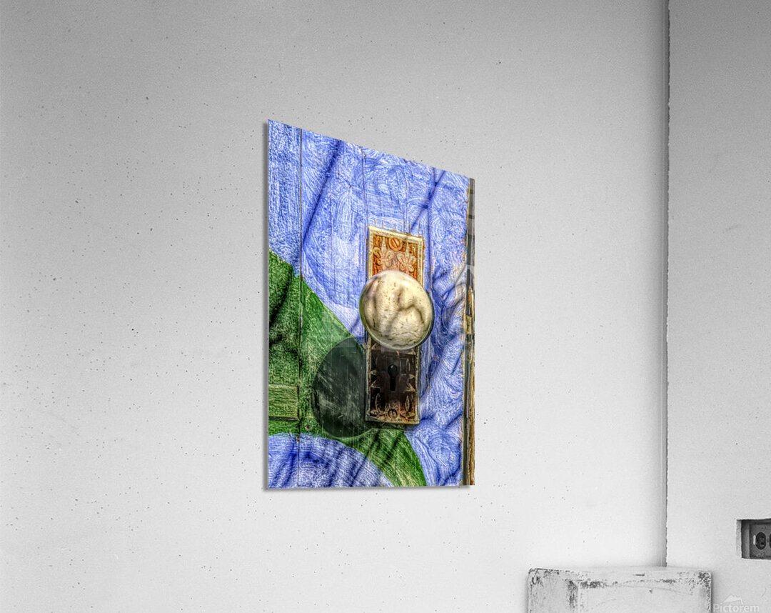 Garden Door Knob Acrylic Print