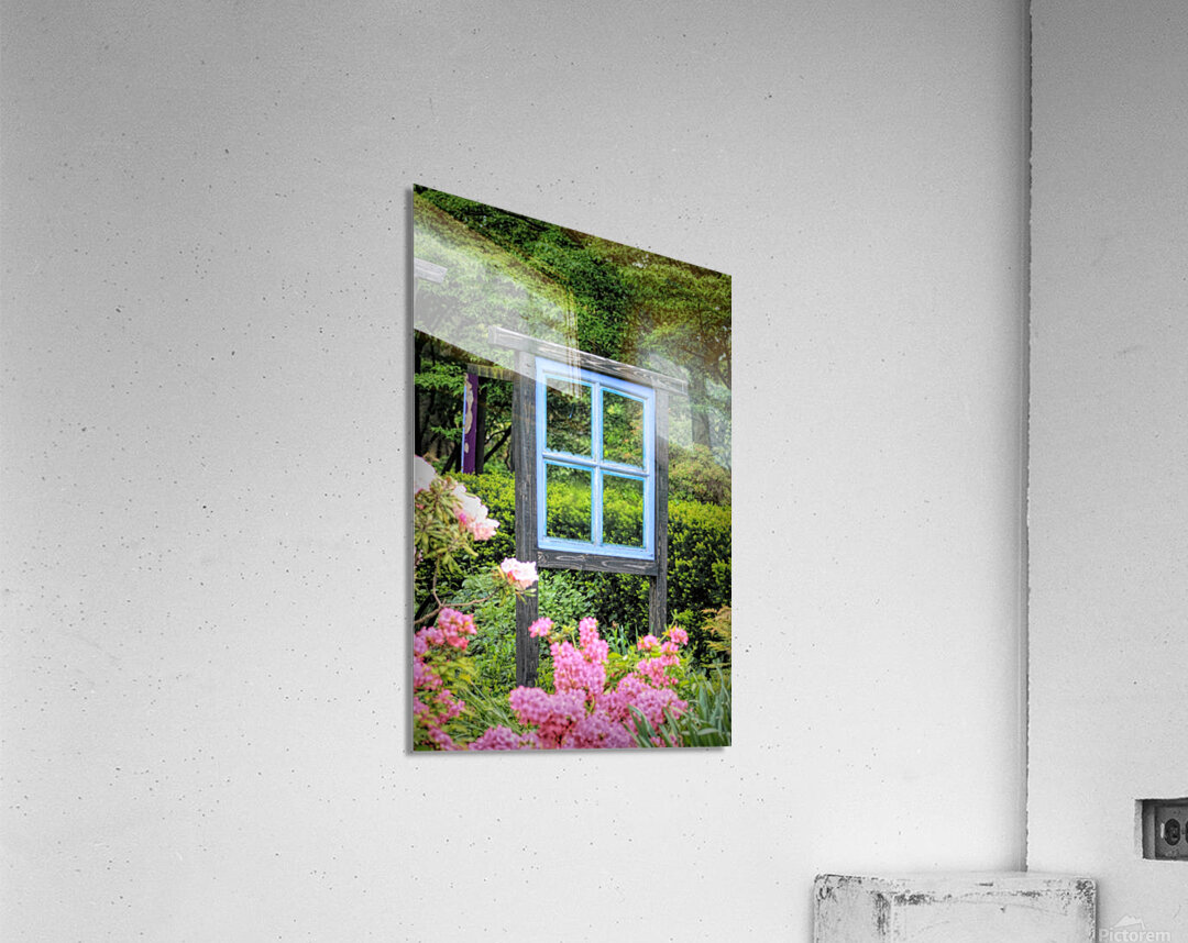 The Garden Window Acrylic Print
