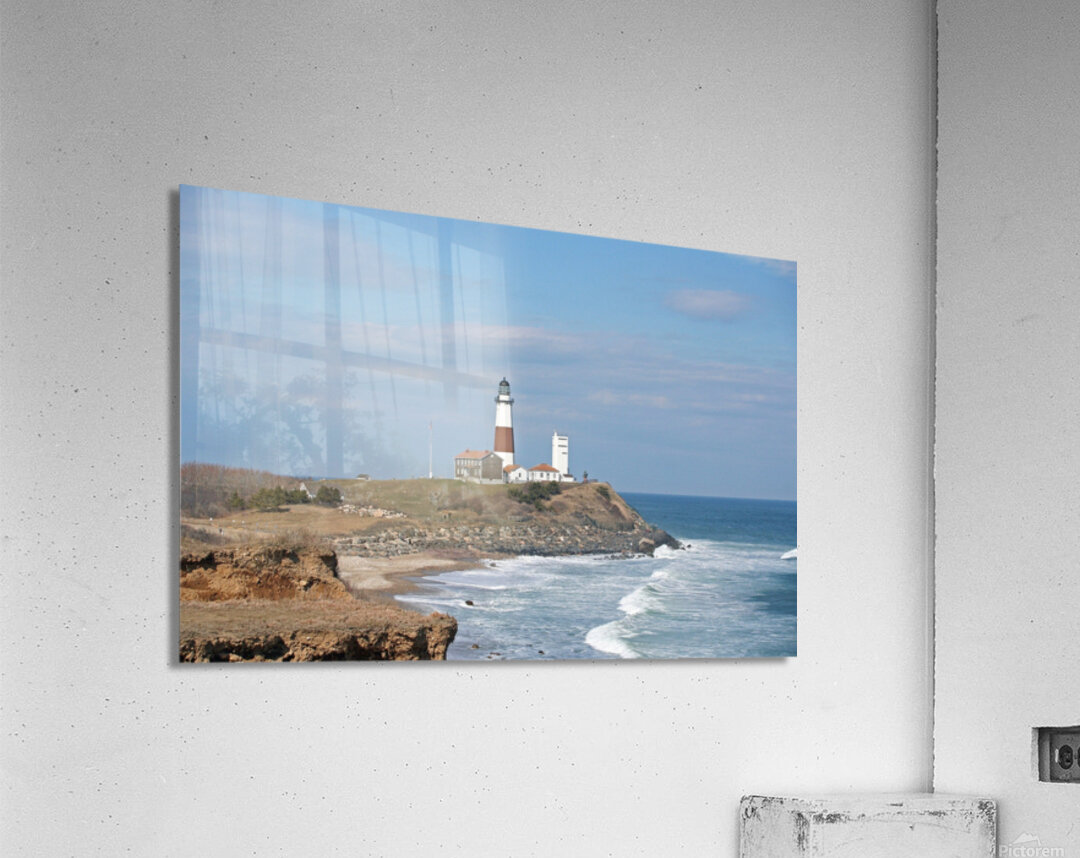 Montauk Lighthouse View From Camp Hero Acrylic Print