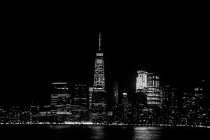 Freedom Tower in Black and White