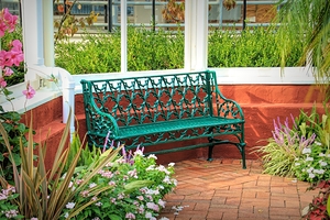 An Inviting Bench 