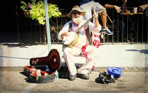 Greenport Street Musician