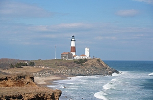 Montauk Lighthouse View From Camp Hero