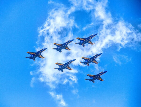 Blue Angels Salute Long Island  Print