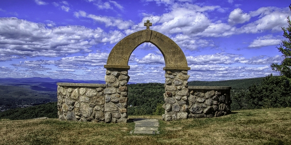 Stone Arch At Cragsmoor Print