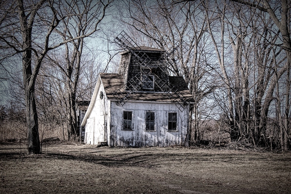 Baiting Hollow Windmill  Print