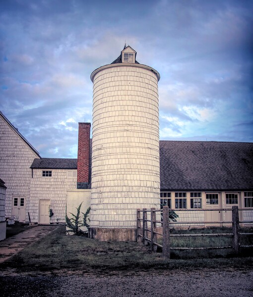 Bottling Barn Silo Print