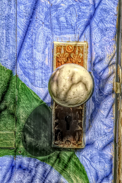 Garden Door Knob Print