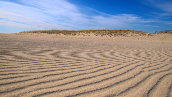 Sand Ripples At Cupsogue Beach Print