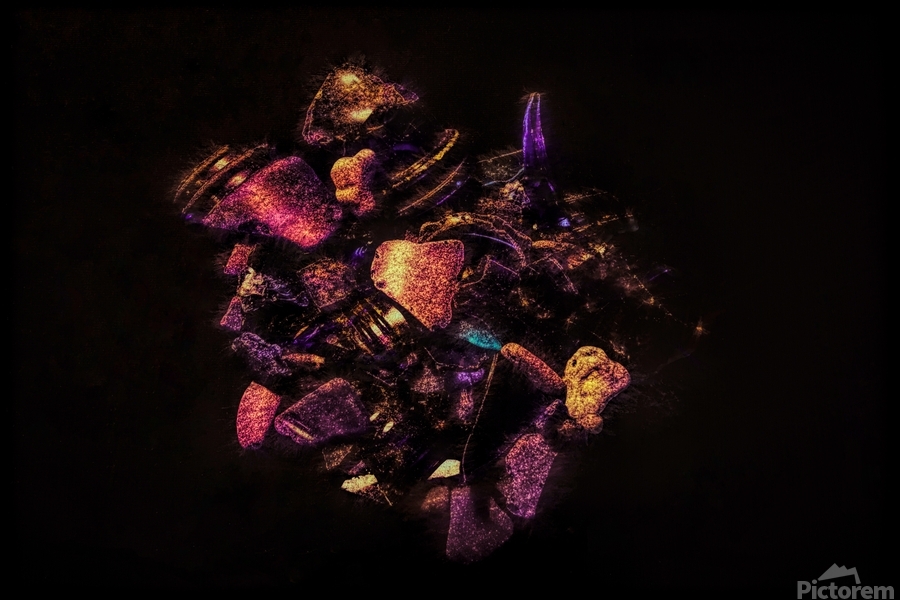 Altered Sea Glass  Print