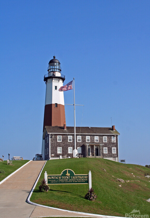Montauk Lighthouse and Museum  Print
