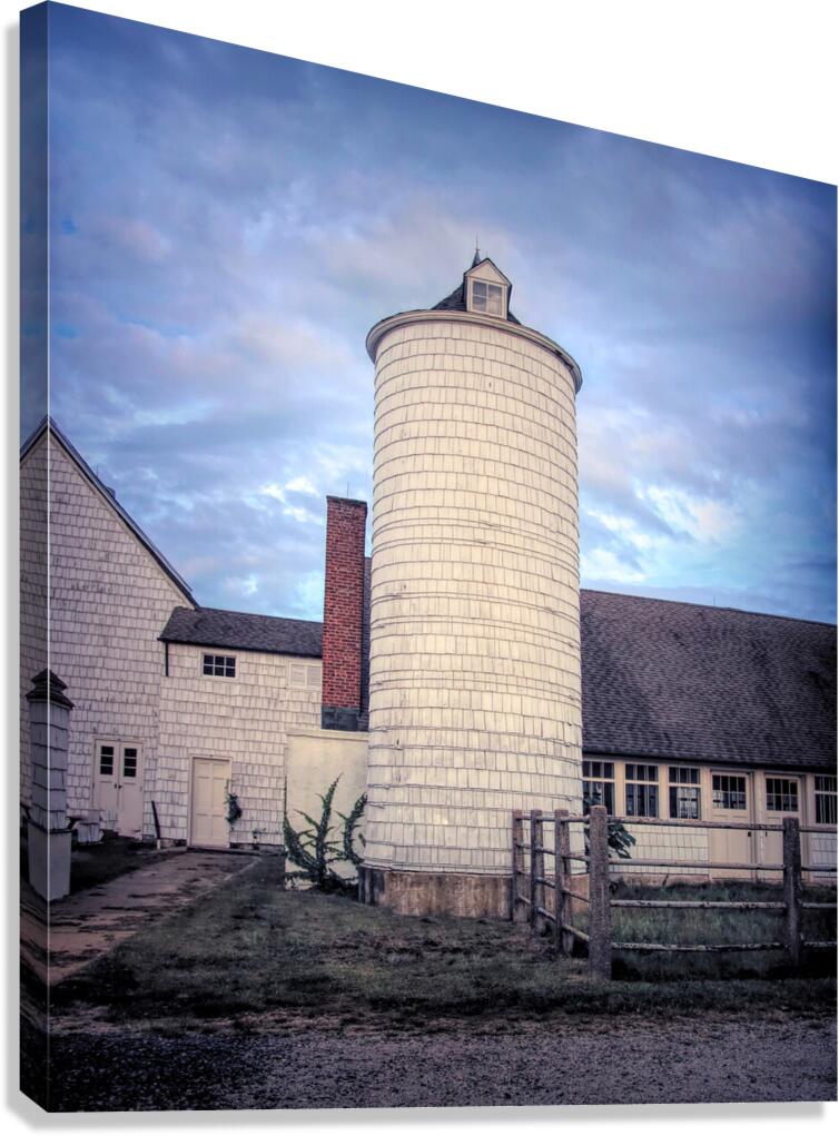 Bottling Barn Silo Canvas Print