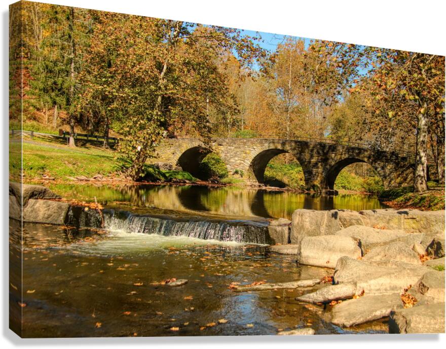 Stone Arch Bridge Canvas Print