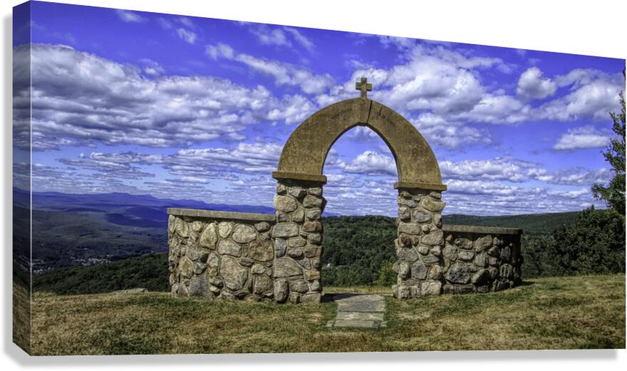 Stone Arch At Cragsmoor Canvas Print