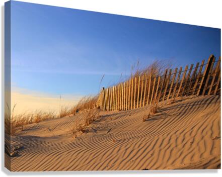 Dunes At Shinnecock Inlet Canvas Print
