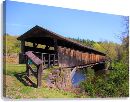 Crossing The Wallkill Canvas Print