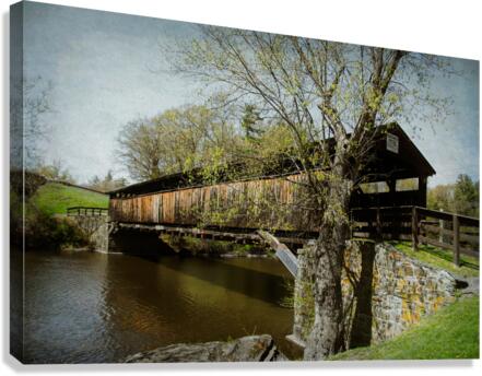 Historic Perrine s Covered Bridge Canvas Print