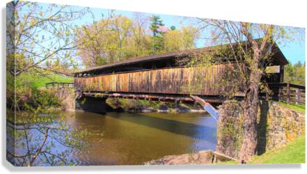 Perrine s Covered Bridge Canvas Print