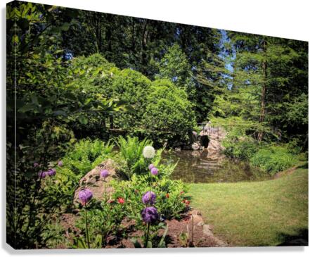 Tranquil Garden Canvas Print