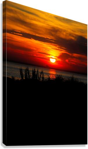Sunset June 2023 Canvas Print