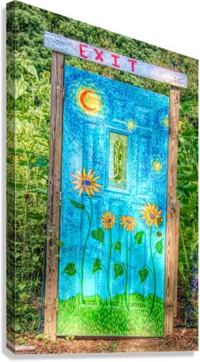 The Perfect Door Canvas Print