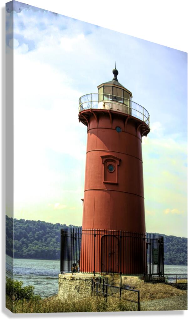 Little Red Lighthouse Canvas Print