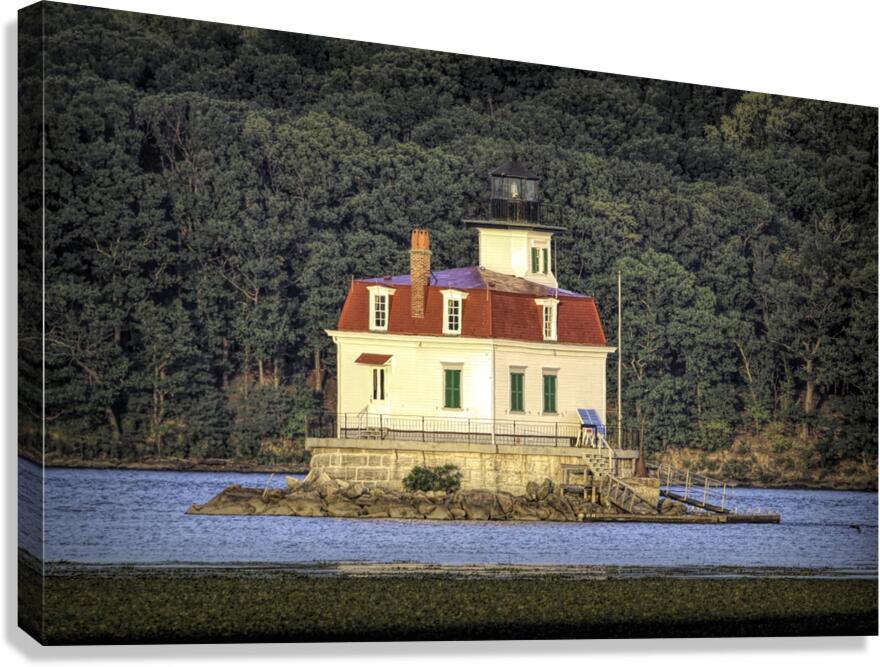 Esopus Meadow Lighthouse Edit Canvas Print