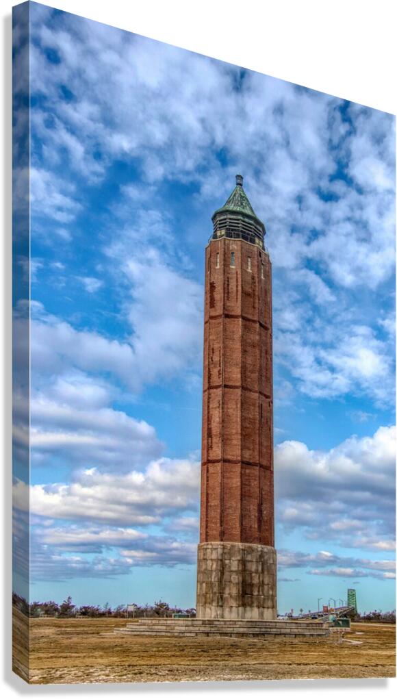 Water Tower At Robert Moses Canvas Print